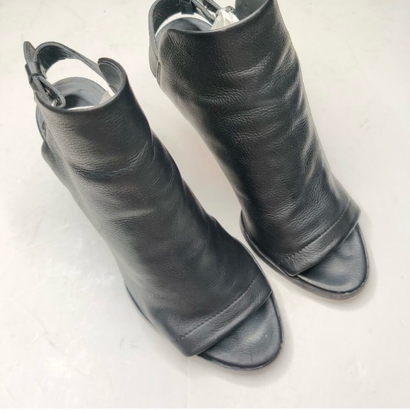 Vince Black Open Toe Ankle Bootie, 6M - Picture 2 of 5